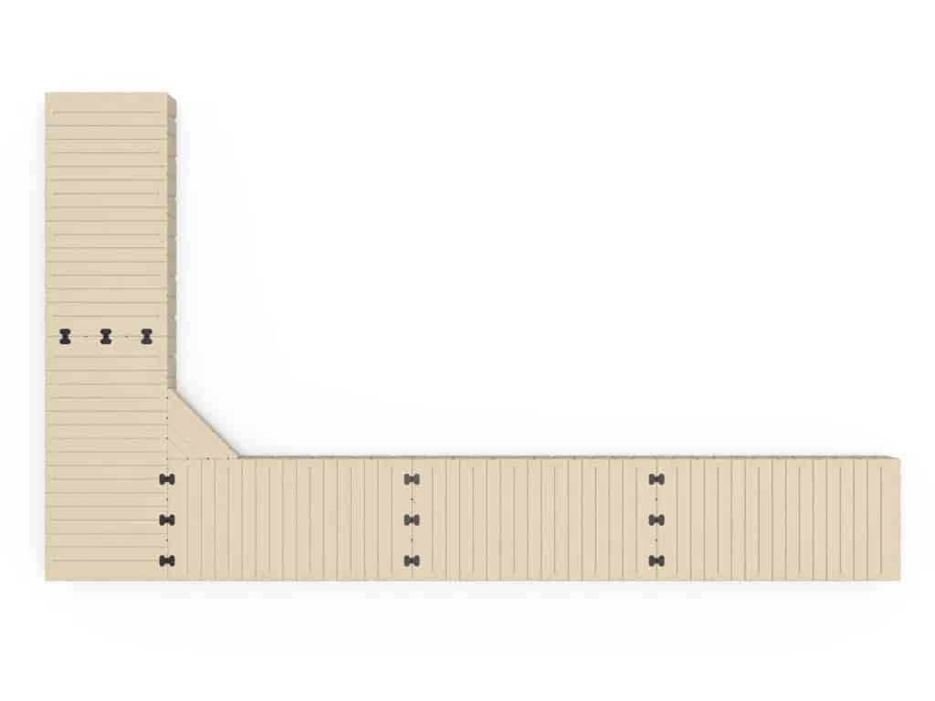 L Shape Dock 35x20 2